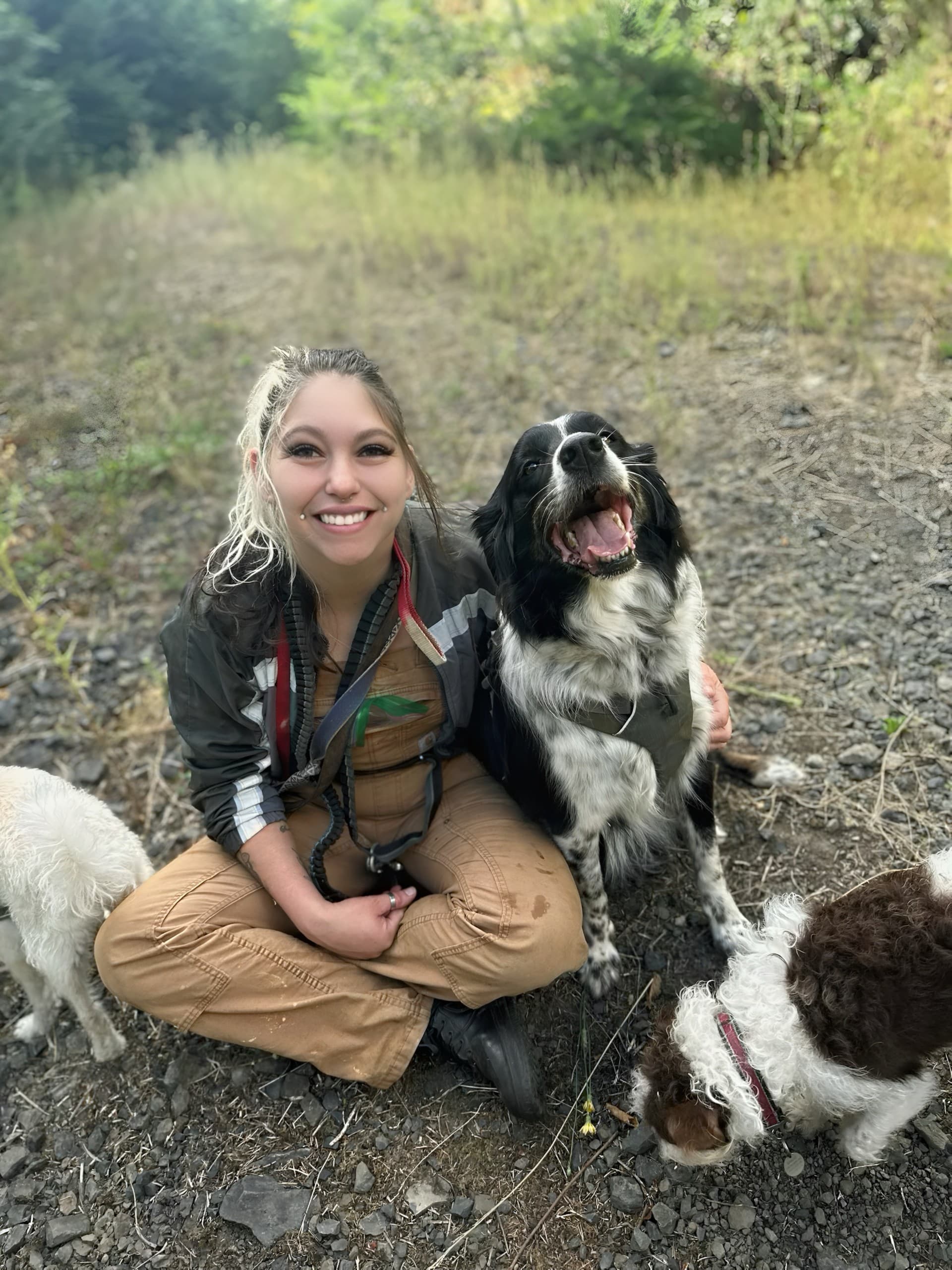 Angyl, owner of Happy Trails & Wagging Tails